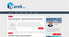 Desktop Screenshot of marek.pro